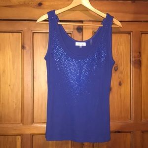 💋3/$15 Calvin Klein Bling Tank Sz Med
